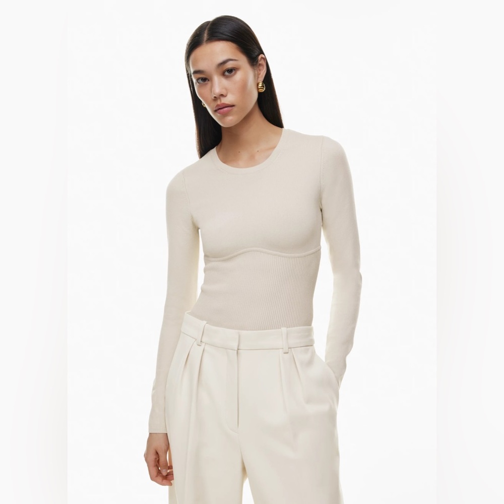Babaton Sculpt Knit Empire Longsleeve